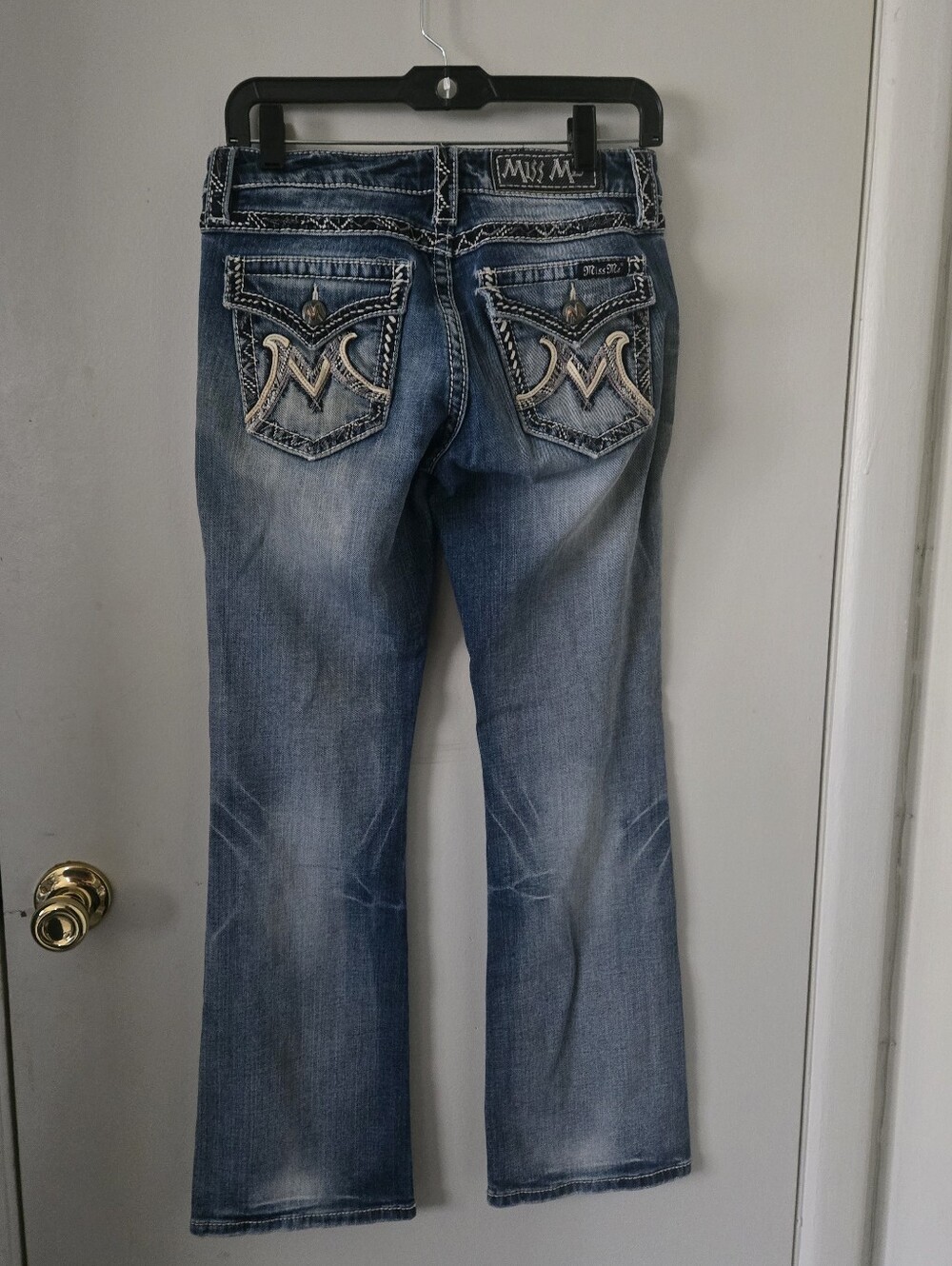 Miss Me 'The M Series' Light Wash Boot Cut Jeans